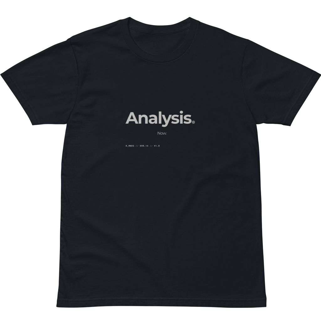 DVR.14 // Analysis. T-Shirt