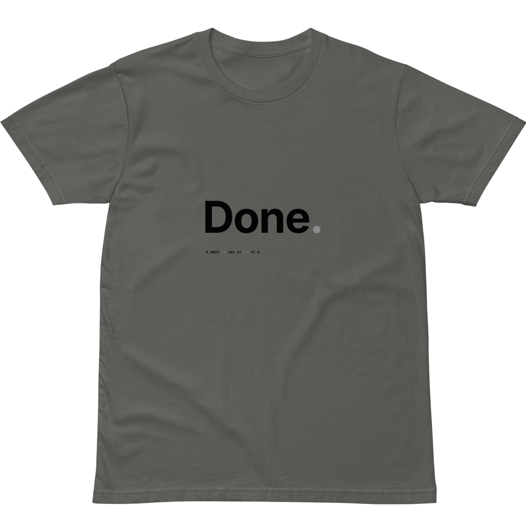ANC.01.2 // Done. T-Shirt